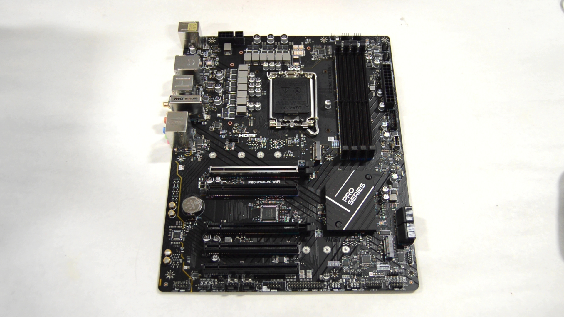 MSI MS-7D98 PRO B760-VC WiFi ProSeries Motherboard ATX 601-7D98
